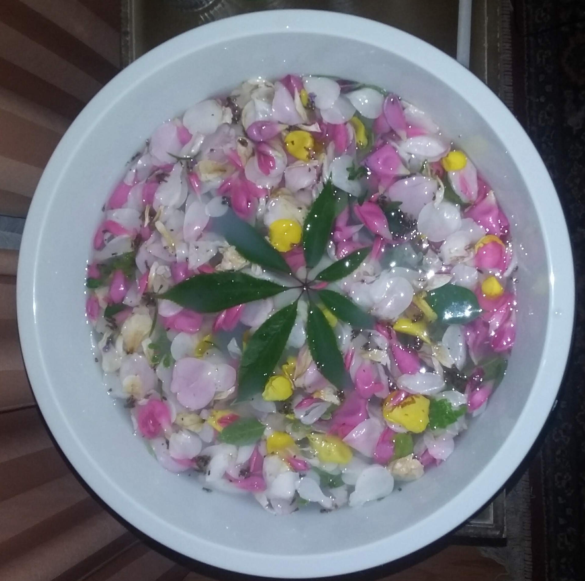 Floral and Herbal Bath Espiritismo-based folk knowledge may use spiritual baths and similar as part of ceremonial cleansing.