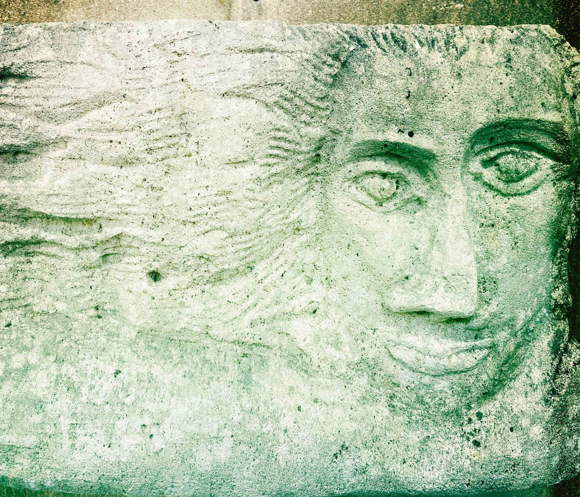 Waters of Arnemetia Image of a sculpture of Aquae Arnemetiae, Roman-British Goddess of healing springs located in Buxton in the UK - an ancestral place for Papa Boko Jonathan
